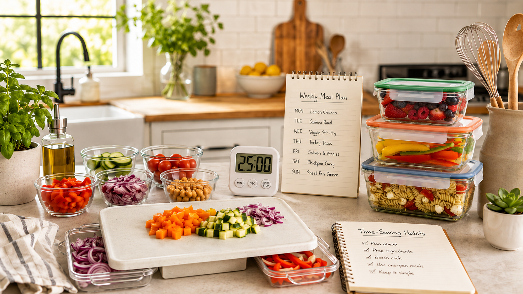 5 Small Kitchen Habits That Save Me Time Every Week