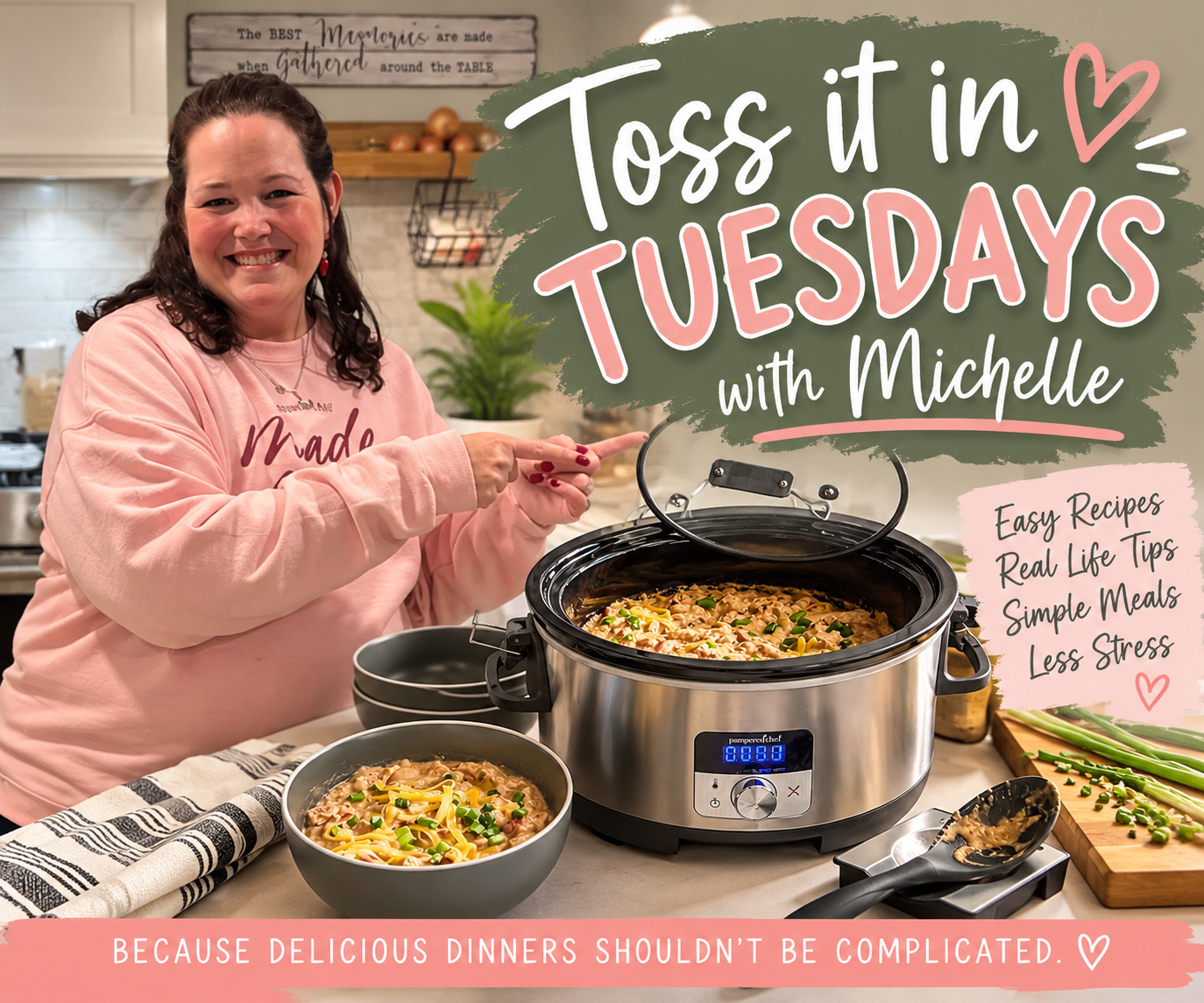 Toss It In Tuesdays with Michelle: Making Mealtime a Little Easier